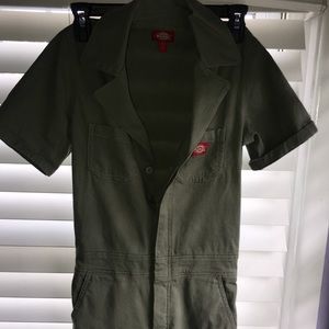Dickies Olive green jumper coveralls
